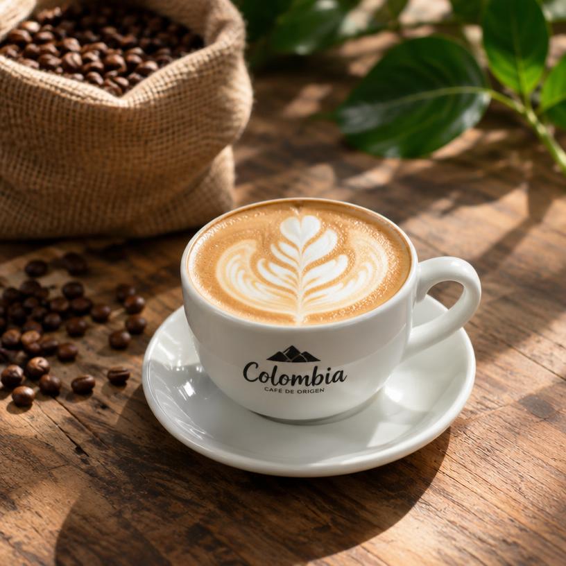 Taza latte art